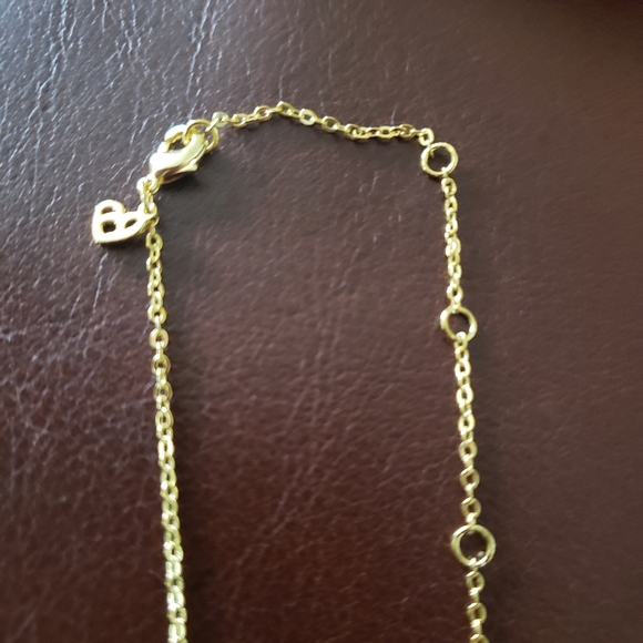 NWOT SOUFEEL "Asher"Name Necklace 14kGold Plated - Picture 3 of 5